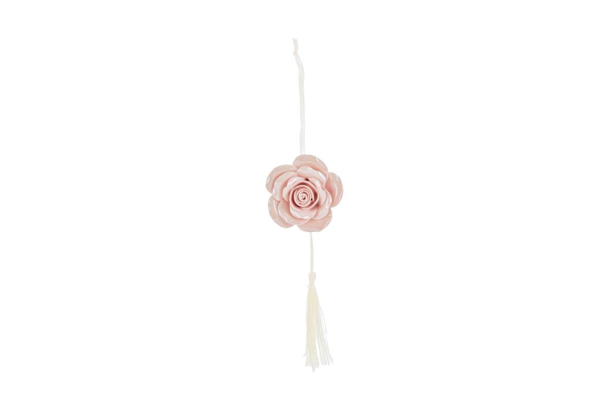 APPENDINO CALAMITA ROSA PORCELLANA ROSA 7CM